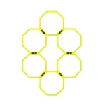 Product image 1 for حلقه چابکی پاورجیم مدل 6 ضلعی