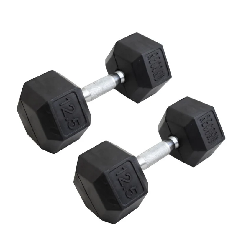 Product image 1 for دمبل مدل شش ضلعی وزن 12.5 کیلوگرم بسته 2 عددی